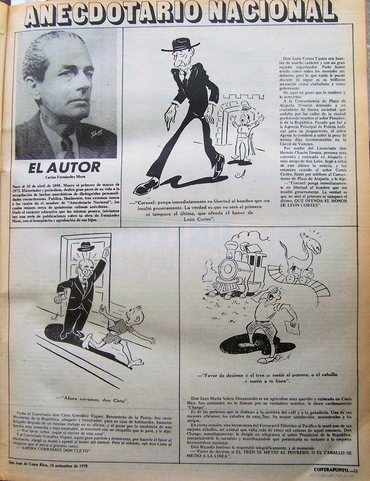 Selección de caricaturas y otras expresiones de humor gráfico de Noé Solano