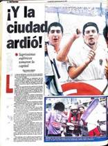 ¡Y la ciudad ardió! 
