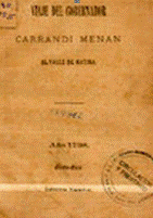 Viaje del gobernador Carrandi Menan al Valle de Matina año 1738