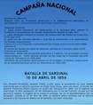Campaña Nacional. Batalla de Sardinal